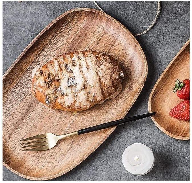 Acacia Wood Serving Trays - Image 6