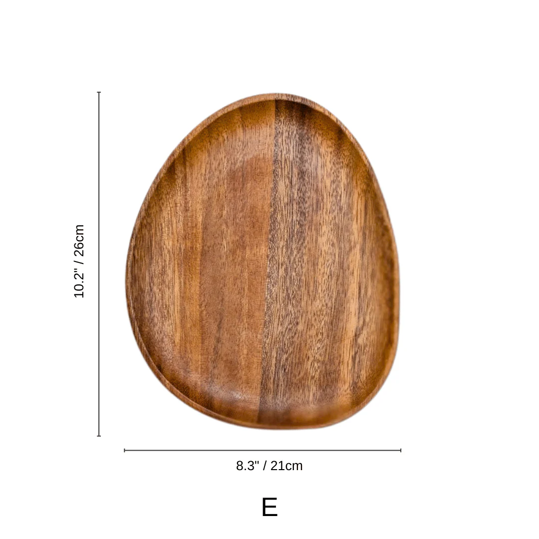 Acacia Wood Serving Plates - Image 19