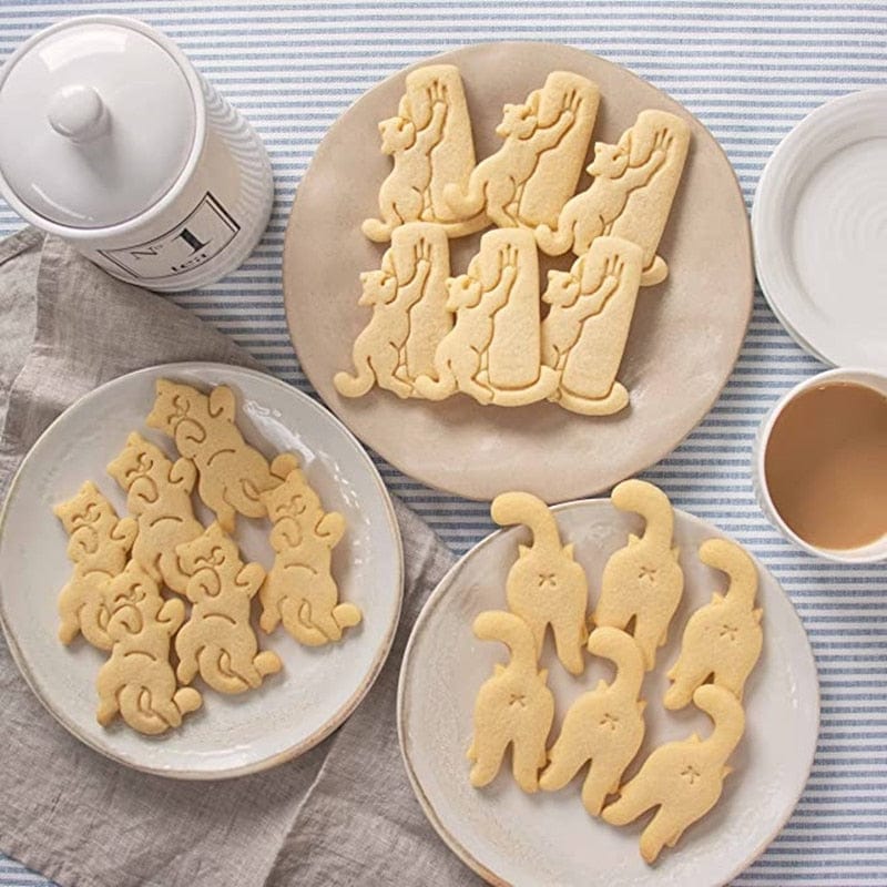 Cat Cookie Cutter - 3 Piece Set - Image 3