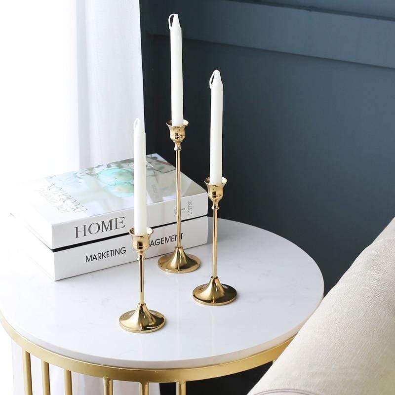 Classic Candle Holder - 3 Piece Set - Image 3