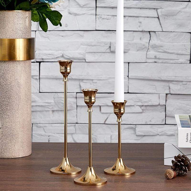 Classic Candle Holder - 3 Piece Set - Image 4