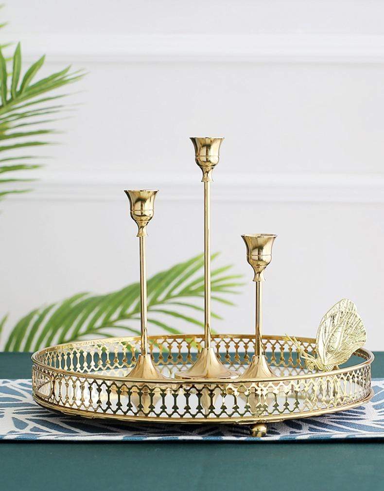 Classic Candle Holder - 3 Piece Set - Image 9