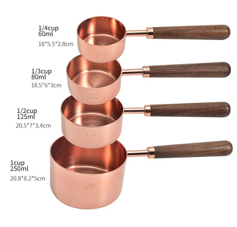 Copper Plated Measuring Set by Tilly - Image 10