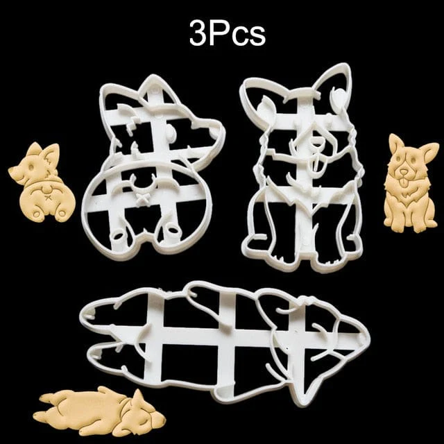 Corgi Cookie Cutter - 3 Piece Set - Image 6
