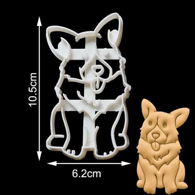 Corgi Cookie Cutter - 3 Piece Set - Image 8