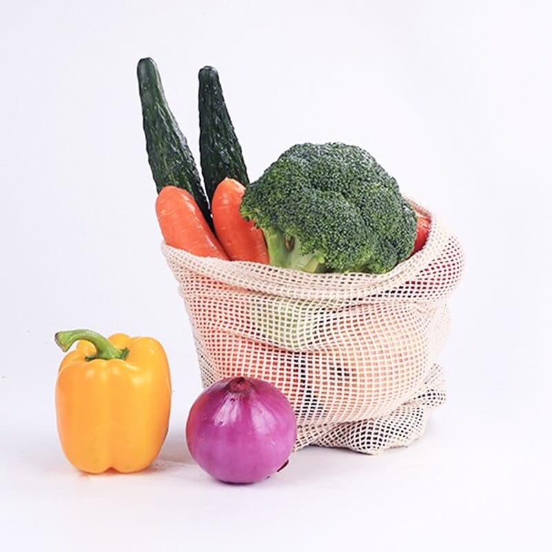 Cotton Mesh Produce Bag - Image 3