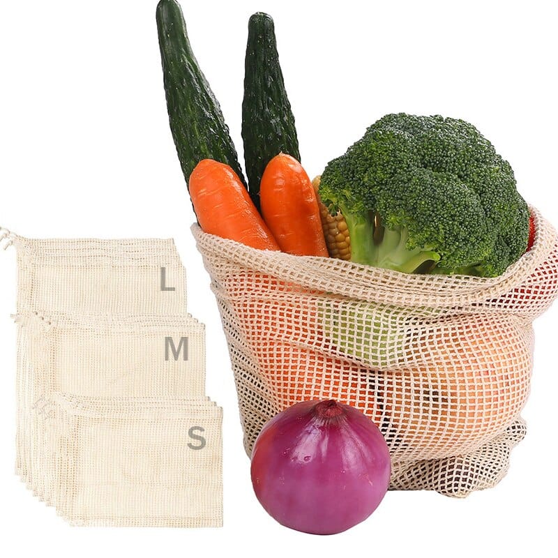 Cotton Mesh Produce Bag - Image 5