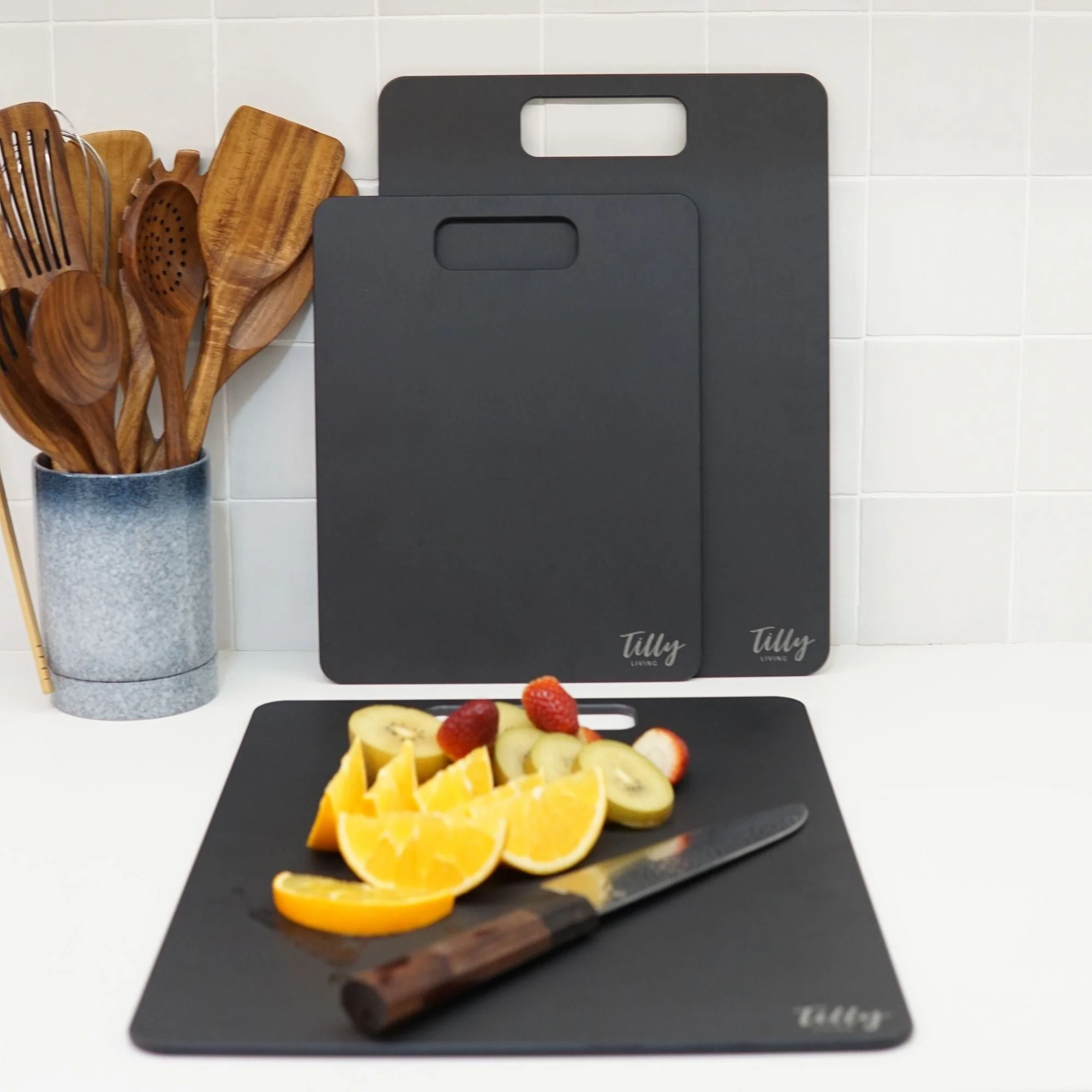 GrainBond Chopping Board Set - Sustainable & Microplastic-Free - Image 17