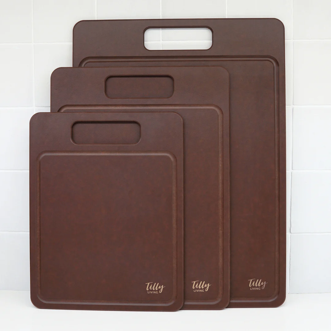 GrainBond Chopping Board Set - Sustainable & Microplastic-Free - Image 19