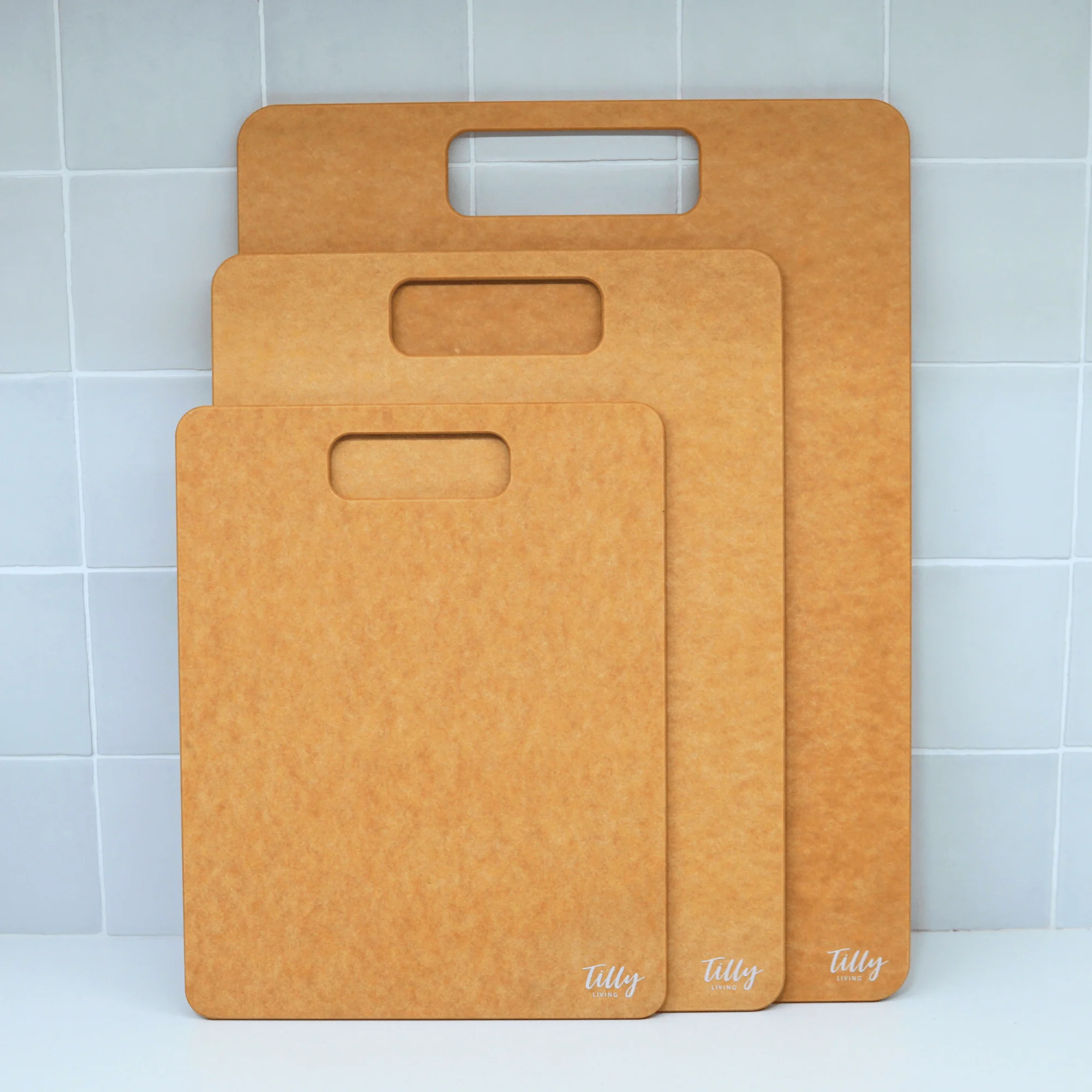 GrainBond Chopping Board Set - Sustainable & Microplastic-Free - Image 23