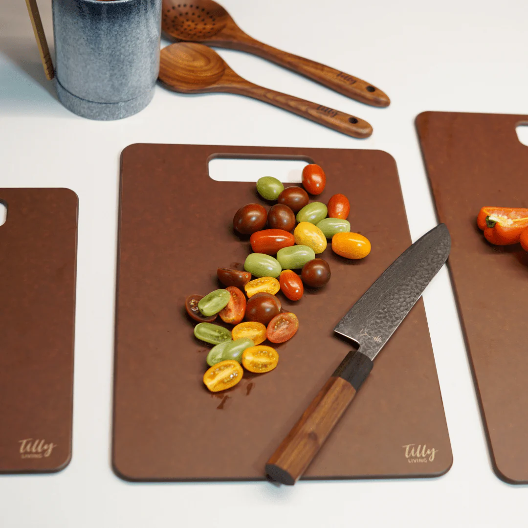 GrainBond Chopping Board Set - Sustainable & Microplastic-Free - Image 5