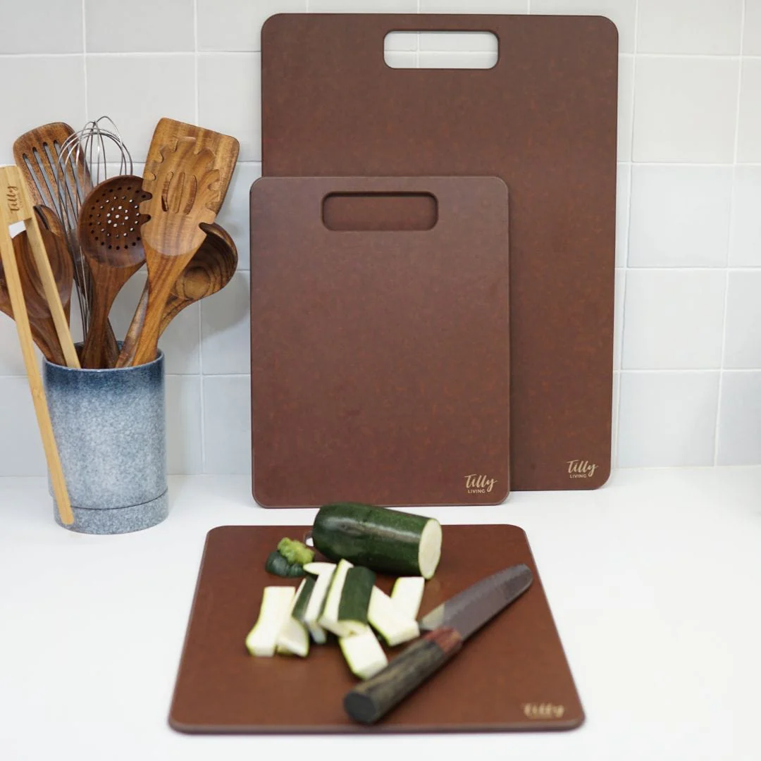 GrainBond Chopping Board Set - Sustainable & Microplastic-Free - Image 6