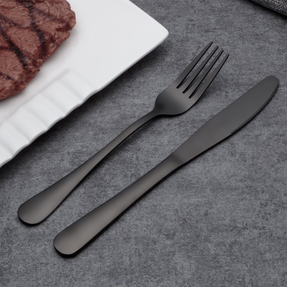 Merida Black Cutlery Set - Image 4