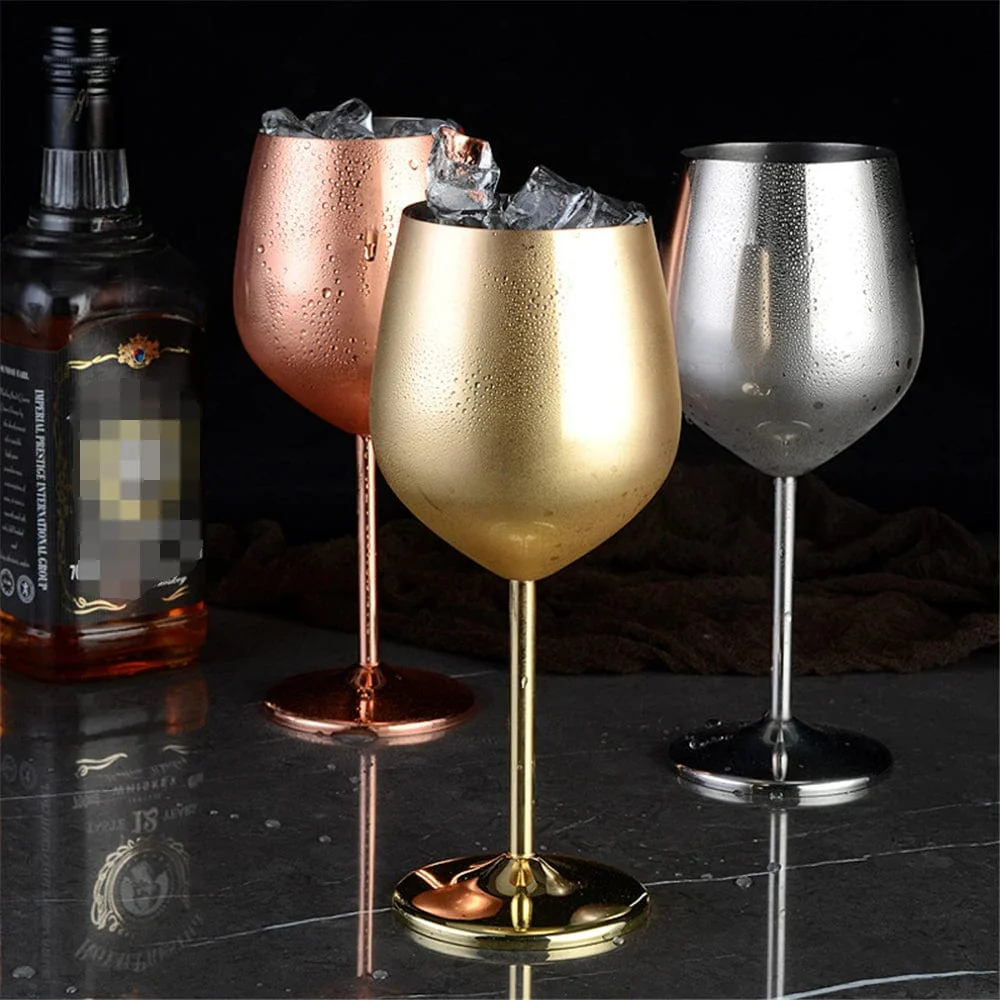 Stainless Steel Wine Goblet - Image 6